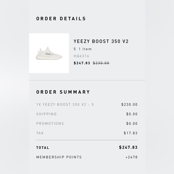 Authentic brand new Yeezy Boost 350 V2 in Bone Size US 5 (unisex) - Picture 2 of 8